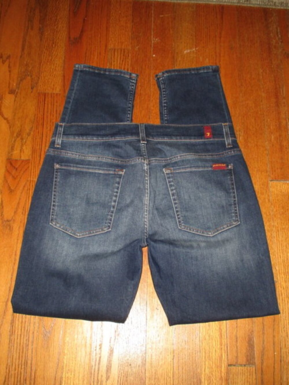 7 FOR ALL MANKIND Paxtyn Skinny Jeans Sz 33